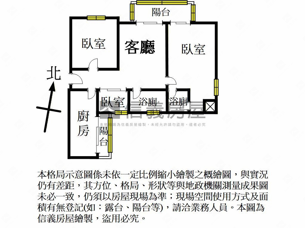 力霸匠心精裝美三房房屋室內格局與周邊環境
