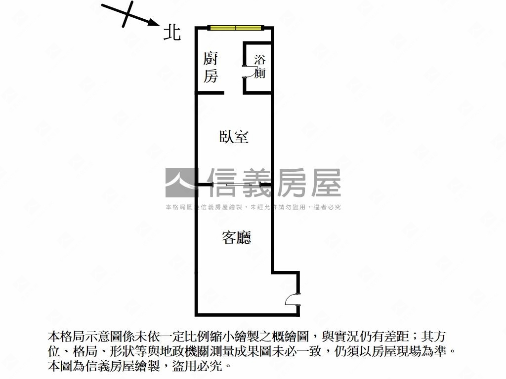 白金賞高樓正一房房屋室內格局與周邊環境