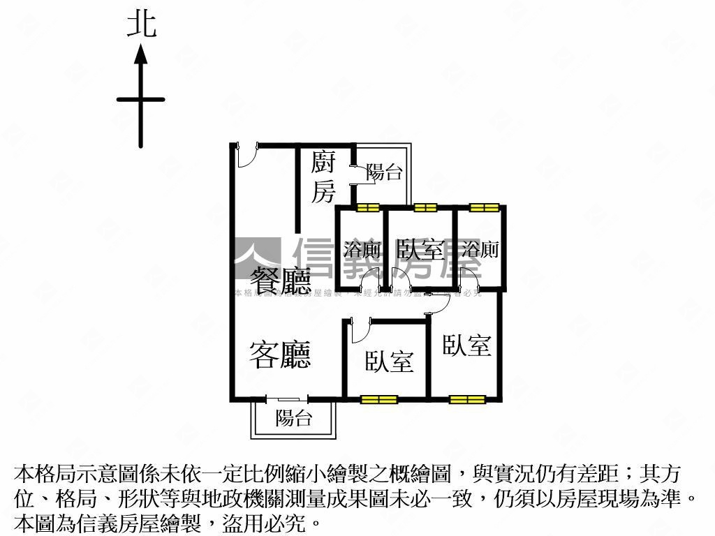 近全聯★全新三房雙平車房屋室內格局與周邊環境