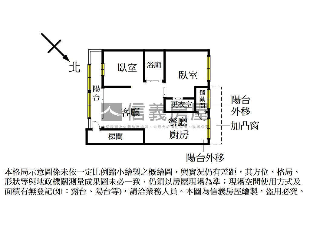 亞東捷運三樓方正公寓房屋室內格局與周邊環境