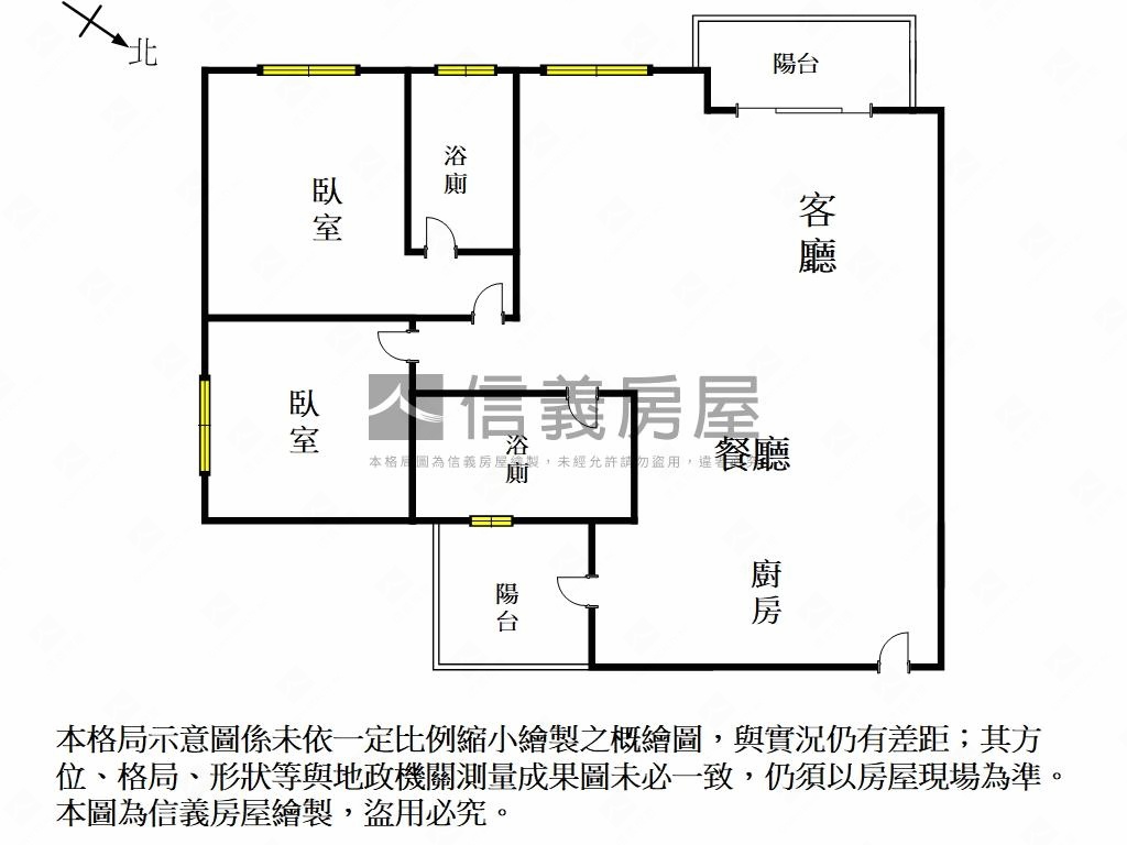 良勳森悅高樓景觀宅房屋室內格局與周邊環境