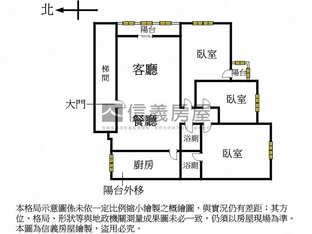 專任安和小紅樓典雅三房房屋室內格局與周邊環境