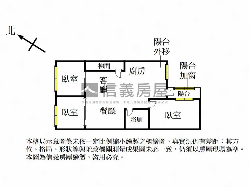 捷運～絕美保平路公寓３樓房屋室內格局與周邊環境