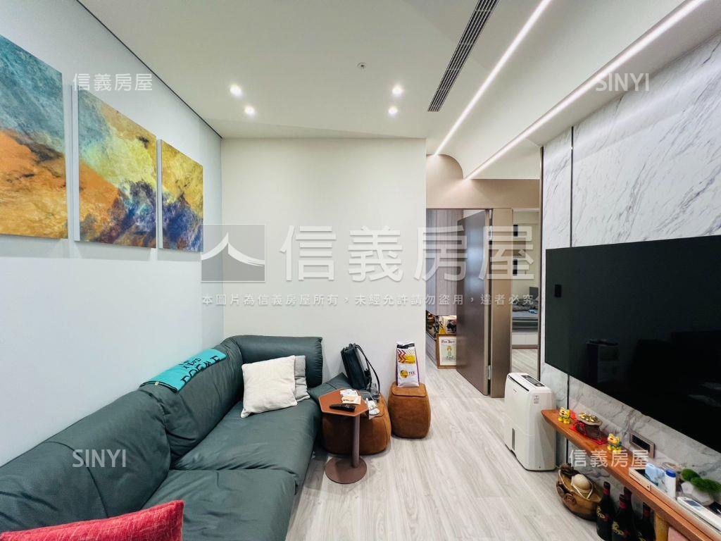 麗晶央禾質感裝潢兩房平車房屋室內格局與周邊環境