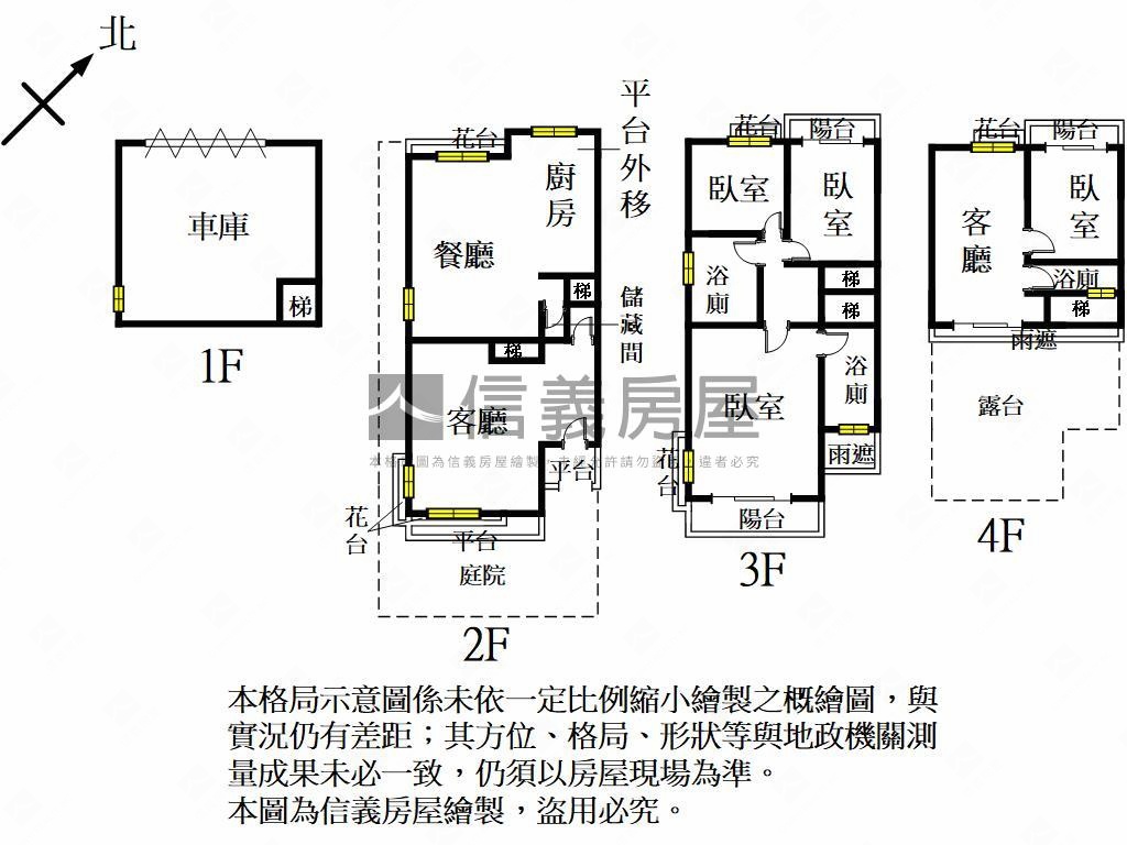 近寶山台積電管理庭院透天房屋室內格局與周邊環境