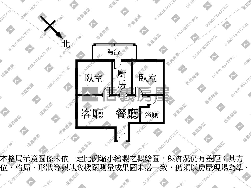 新故鄉景觀雅築房屋室內格局與周邊環境