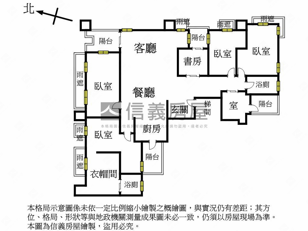 信義專任鋼骨耕隱單層大戶房屋室內格局與周邊環境