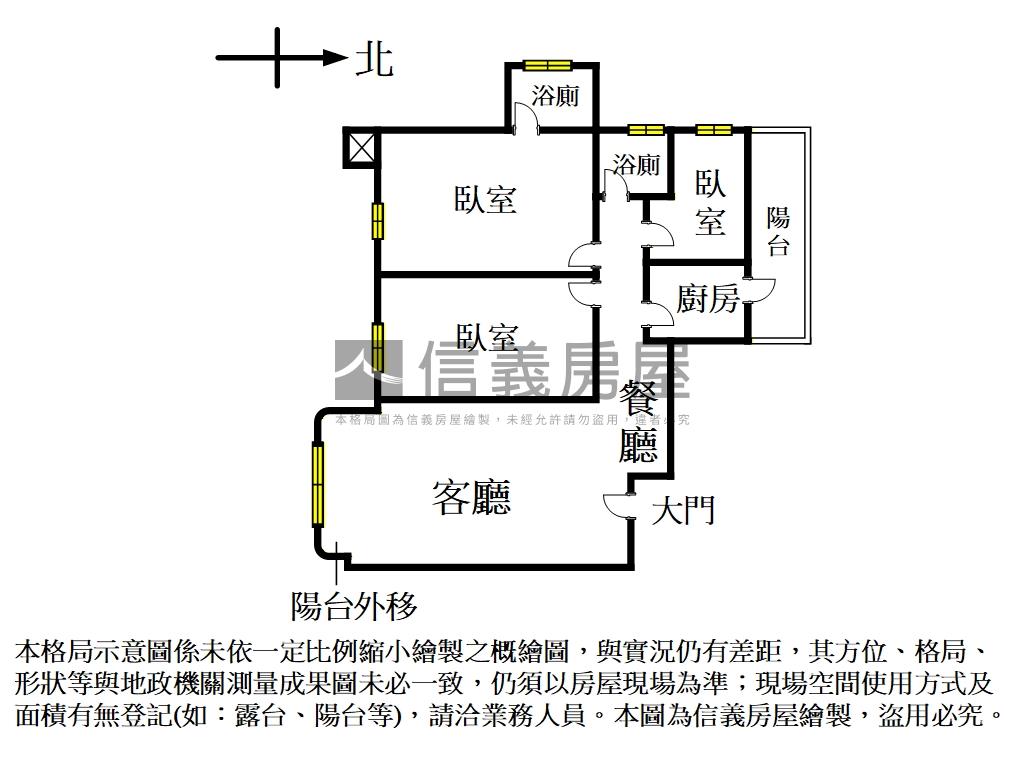 江翠捷運～百仕園三房車位房屋室內格局與周邊環境