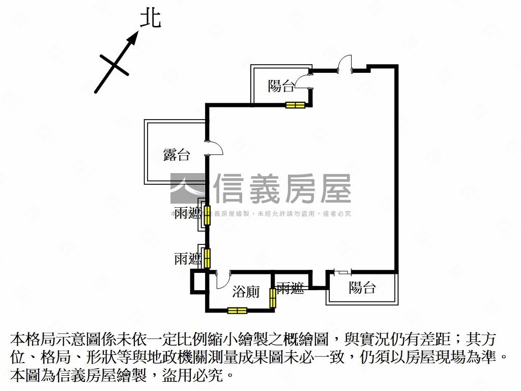 副都心鄉林淳青Ａ棟朝南房屋室內格局與周邊環境