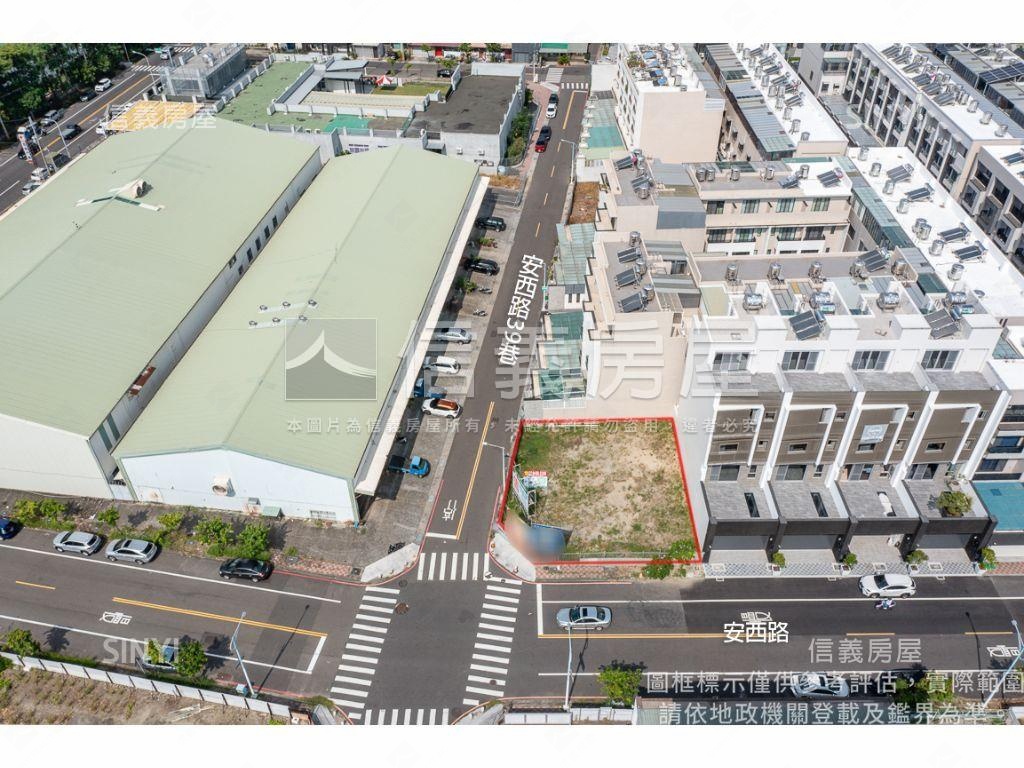 安西重劃區角窗方正住宅地房屋室內格局與周邊環境