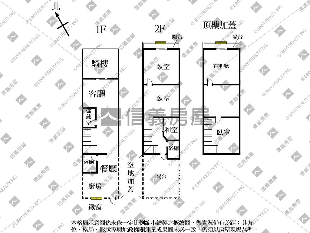 近新光遠百透天房屋室內格局與周邊環境