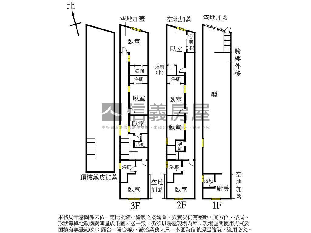 市區屋況美好收租黃金店面房屋室內格局與周邊環境