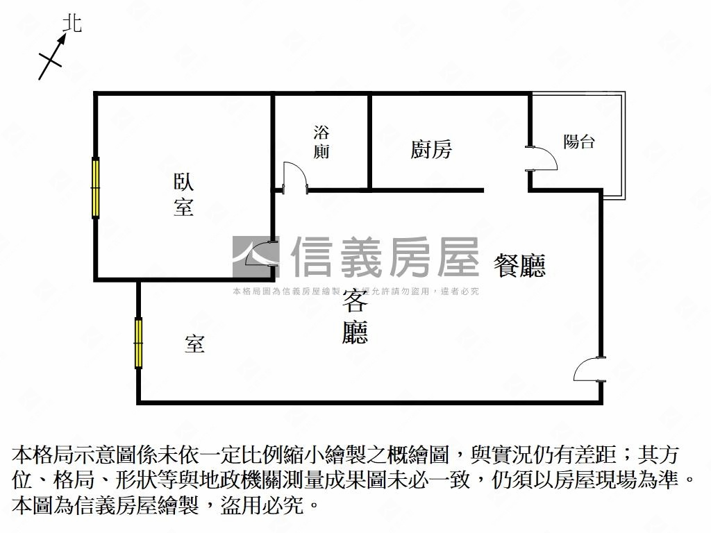 獨家｜仁和路１房１室平車房屋室內格局與周邊環境