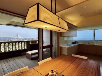 ❀台北灣淡江大橋球場景觀