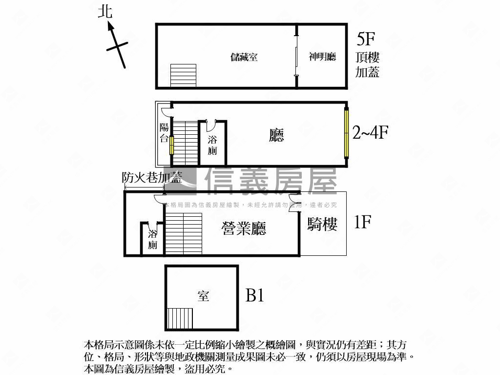 一中商圈正雙十路透店房屋室內格局與周邊環境