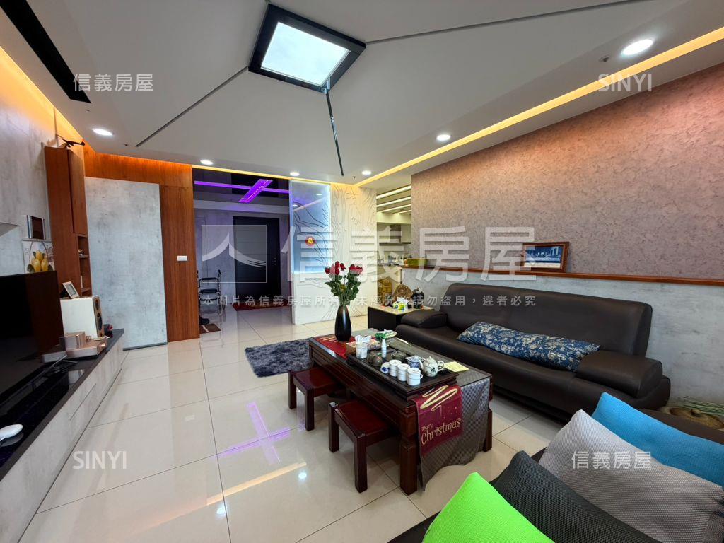 文華苑高樓層裝潢露台豪邸房屋室內格局與周邊環境