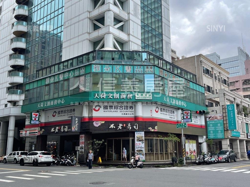 漢神巨蛋三角窗店面房屋室內格局與周邊環境