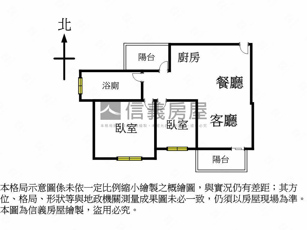 陞霖太美中高樓兩房平車房屋室內格局與周邊環境