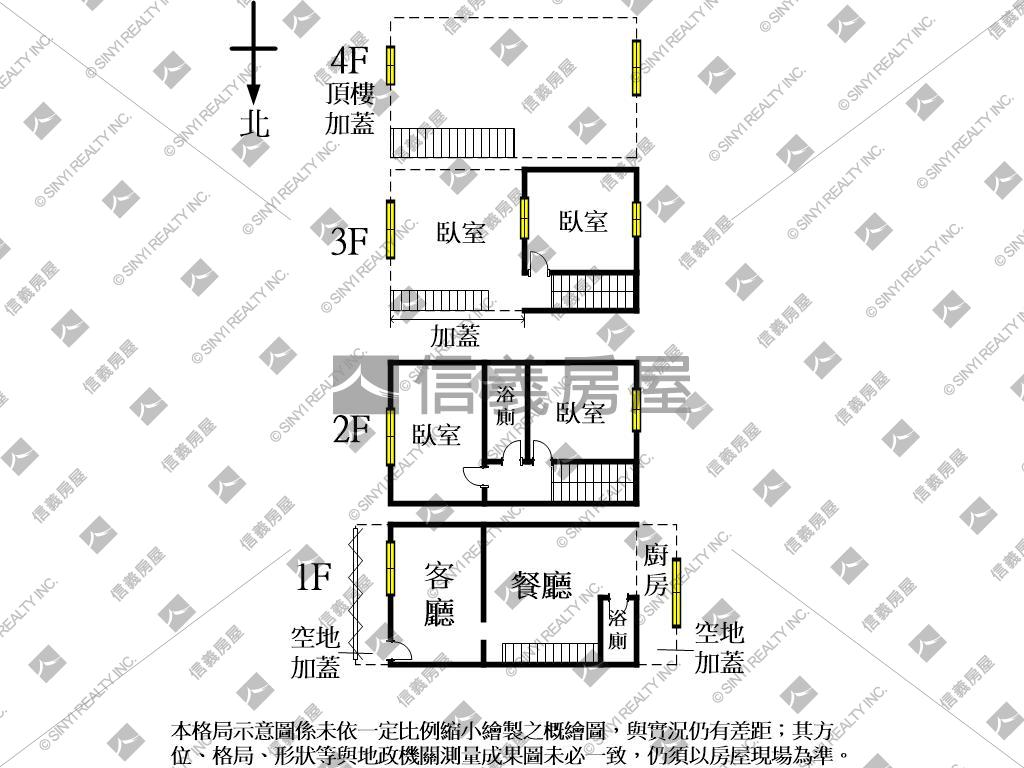 大埔商圈●活路透天房屋室內格局與周邊環境