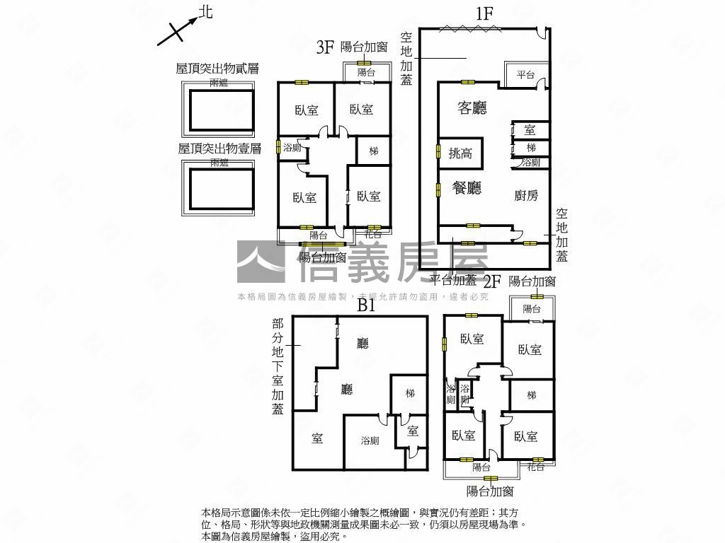 龜山八房大透天房屋室內格局與周邊環境