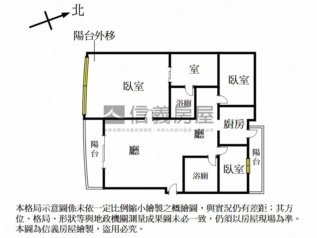 學園靜巷電梯三房房屋室內格局與周邊環境