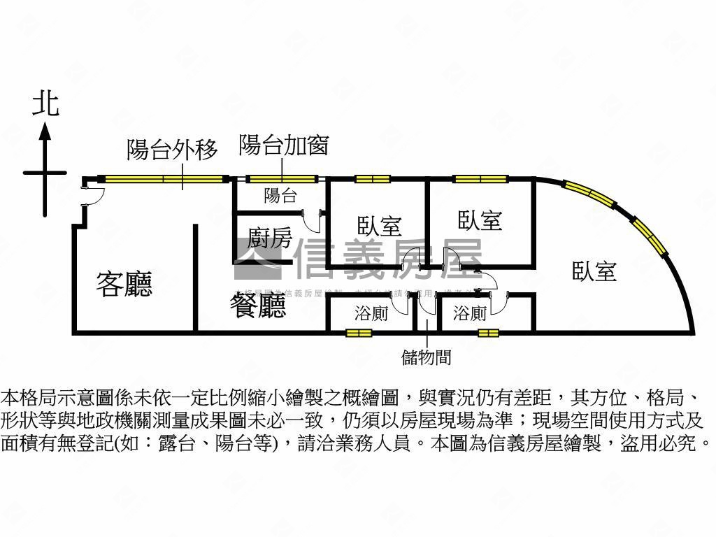 福德南路電梯九樓房屋室內格局與周邊環境