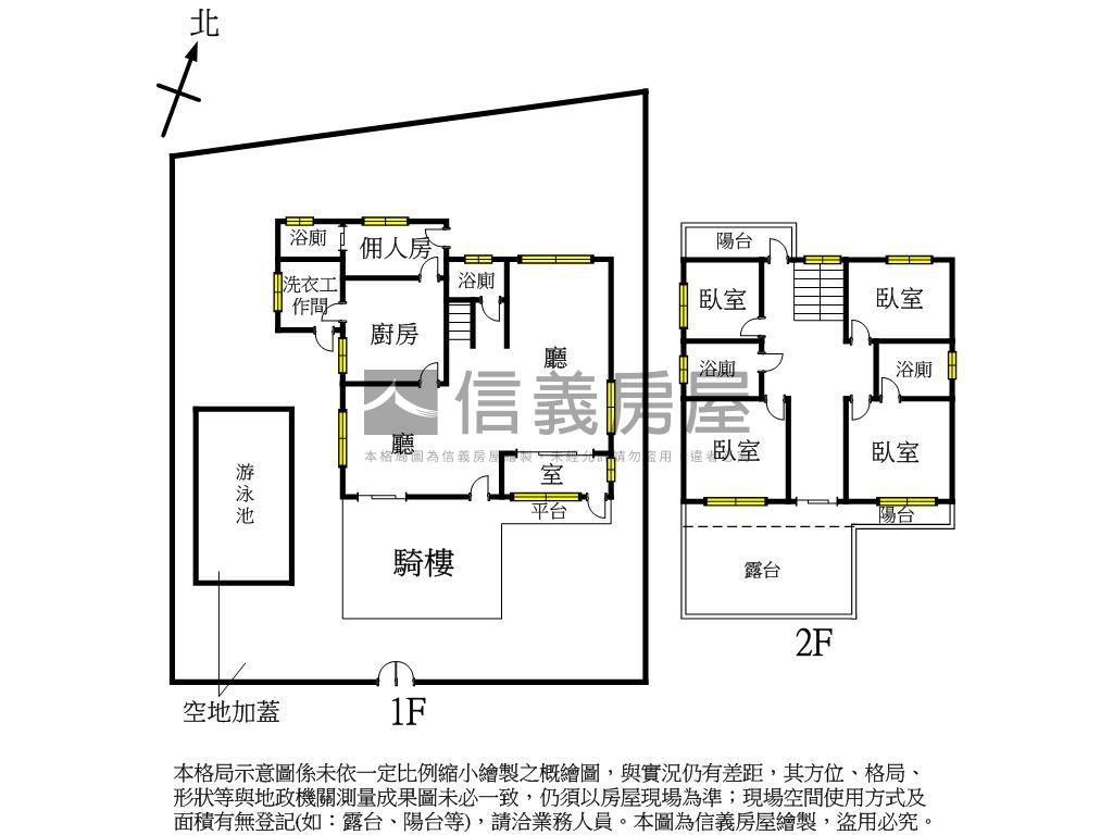 獨棟泳池別墅房屋室內格局與周邊環境