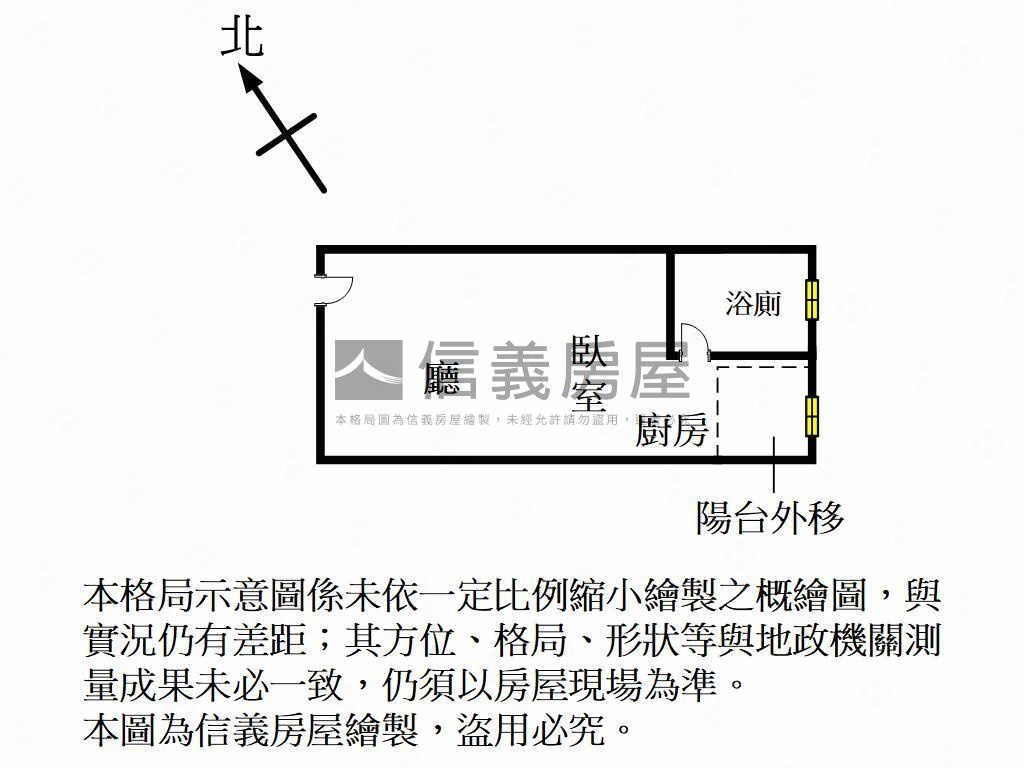 近文化中心電梯套房Ｂ房屋室內格局與周邊環境