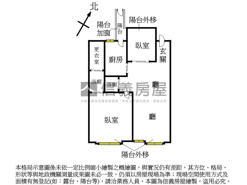 林森路稀有電梯裝潢兩房房屋室內格局與周邊環境