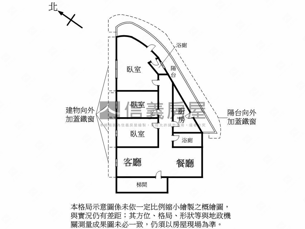 邊間靜巷景觀美寓房屋室內格局與周邊環境