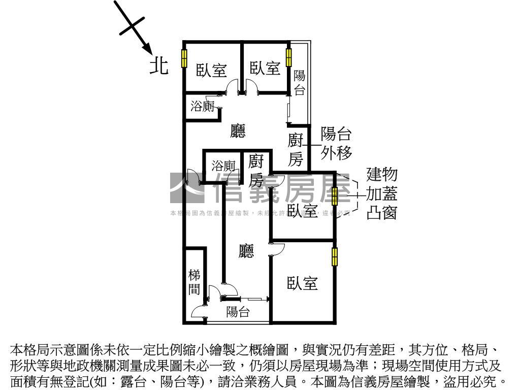 捷運忠義北藝大沐光潤舍房屋室內格局與周邊環境