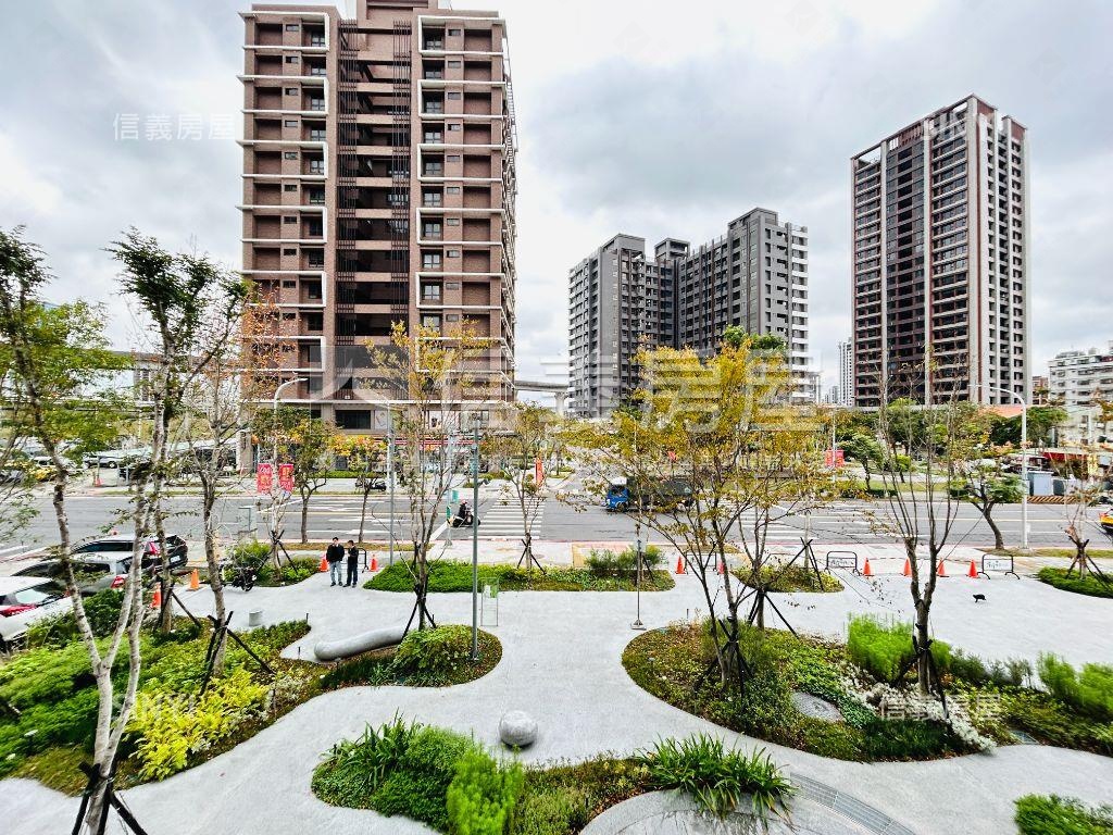 大都會公園前後陽台三房房屋室內格局與周邊環境