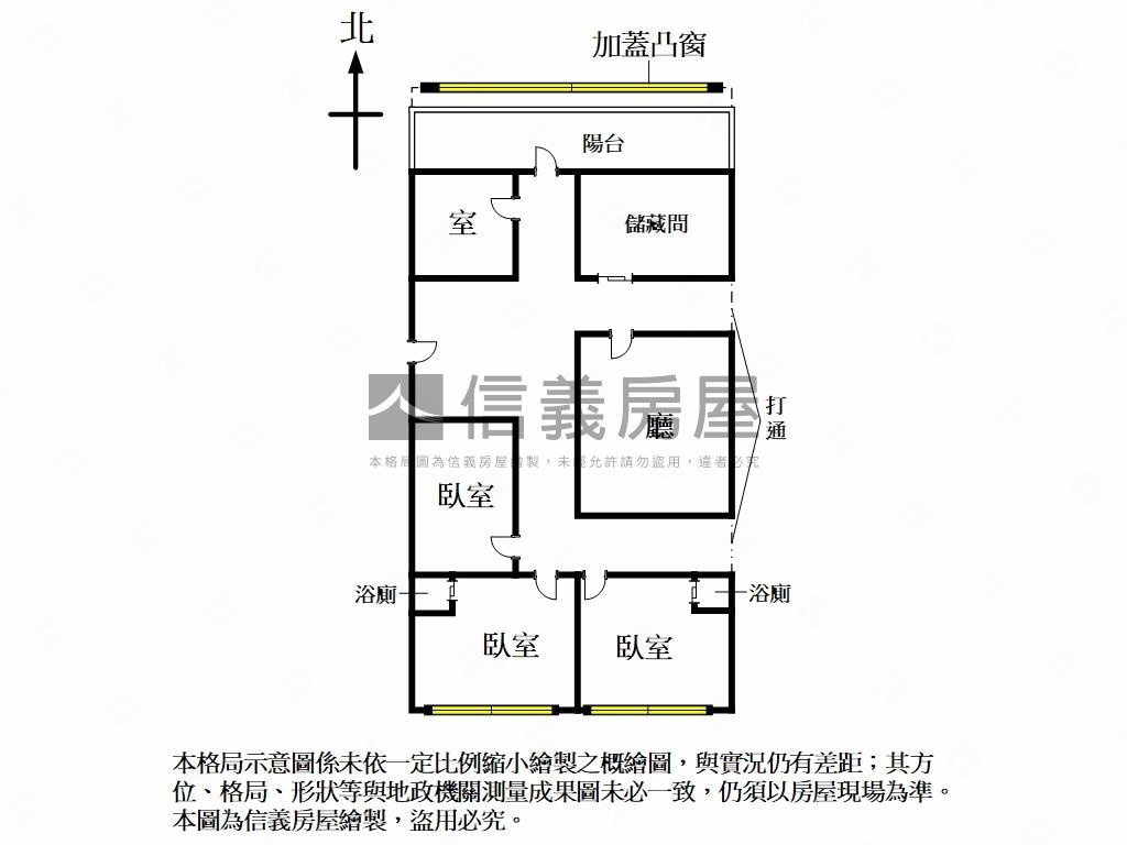 大安區敦南首都低總價三房房屋室內格局與周邊環境