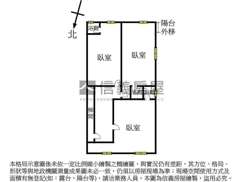 ‧仁愛街免爬高收租美套房房屋室內格局與周邊環境