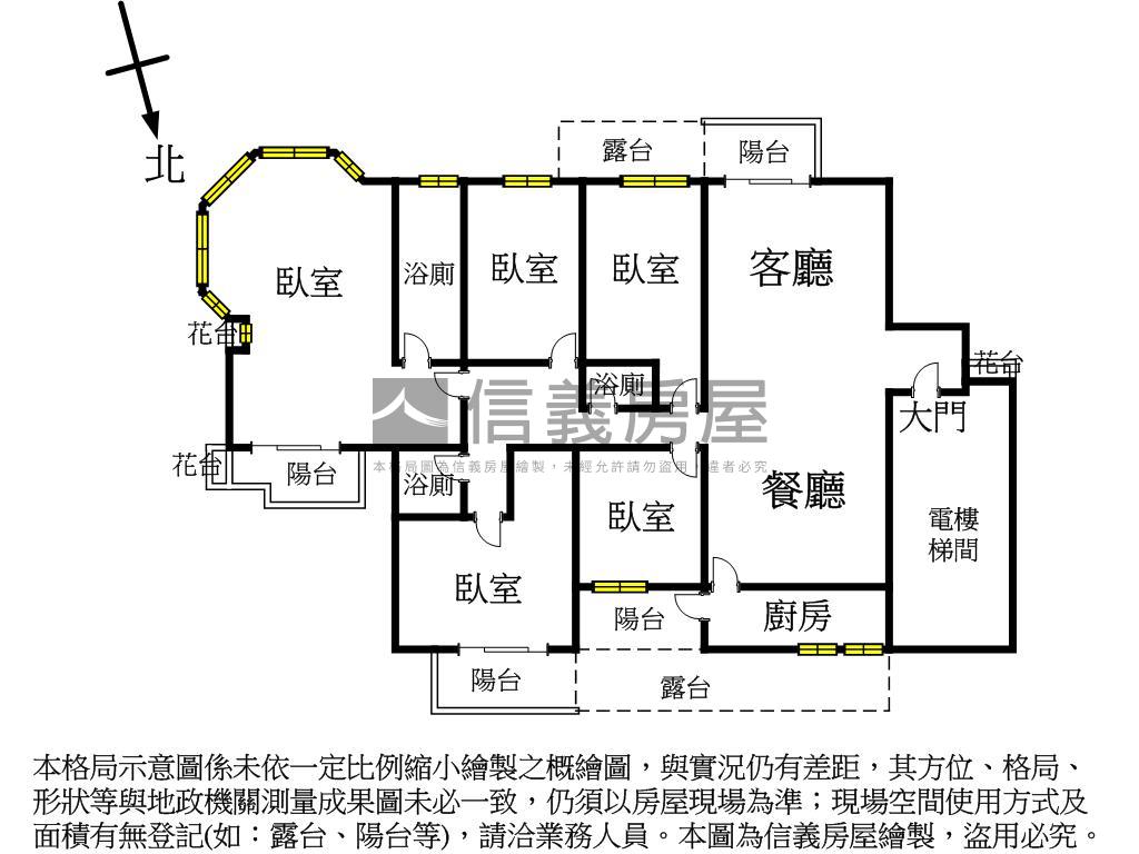 河堤天鵝湖五房平車房屋室內格局與周邊環境