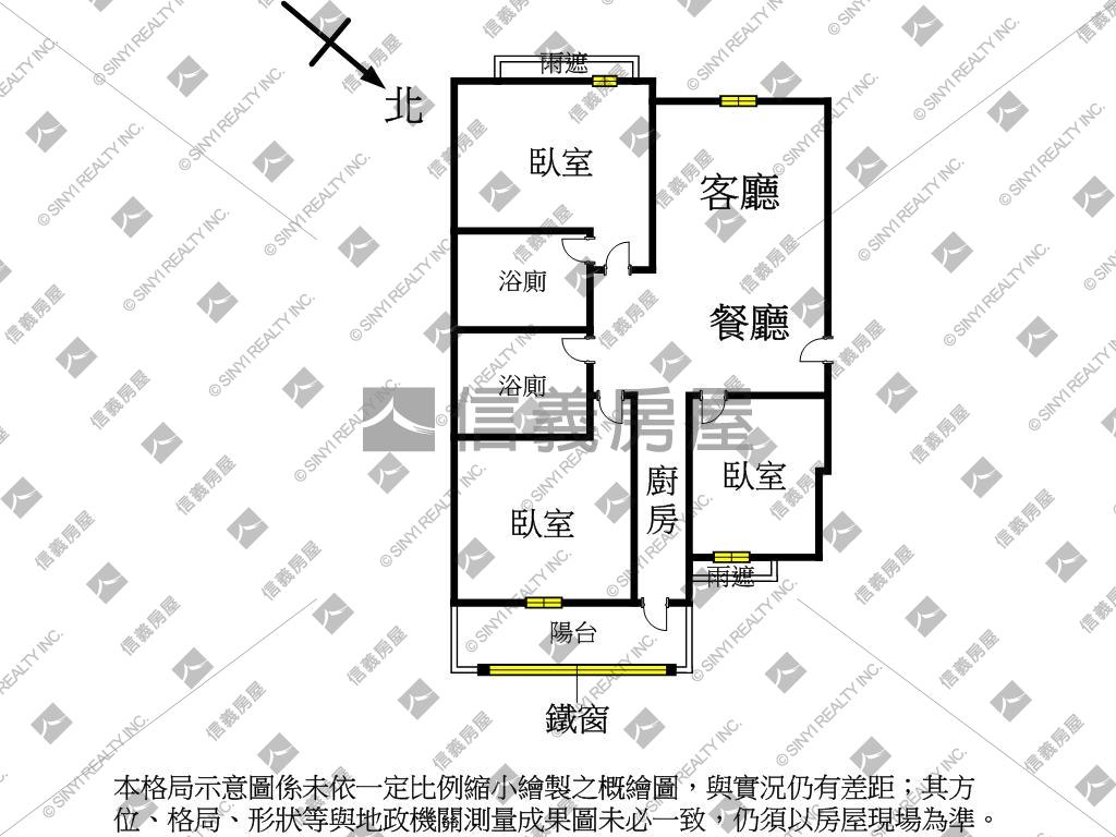 頂埔捷運竹城３房車位房屋室內格局與周邊環境