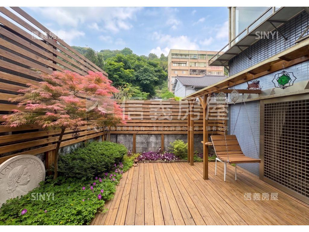 陽明山稀有庭院戶帶車位房屋室內格局與周邊環境