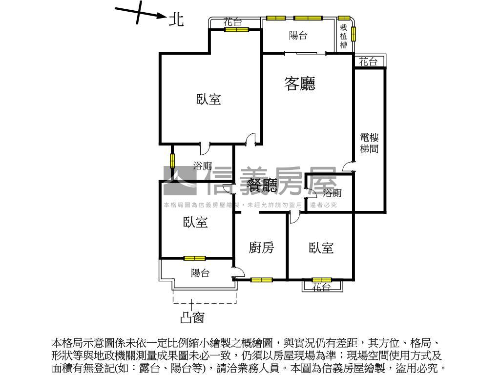 敦南好境三房車位房屋室內格局與周邊環境