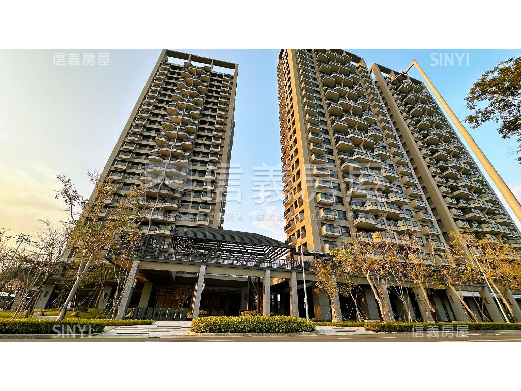 森林之心首排四房平車房屋室內格局與周邊環境