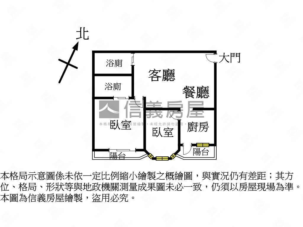 教大旁低總價２房２衛浴房屋室內格局與周邊環境