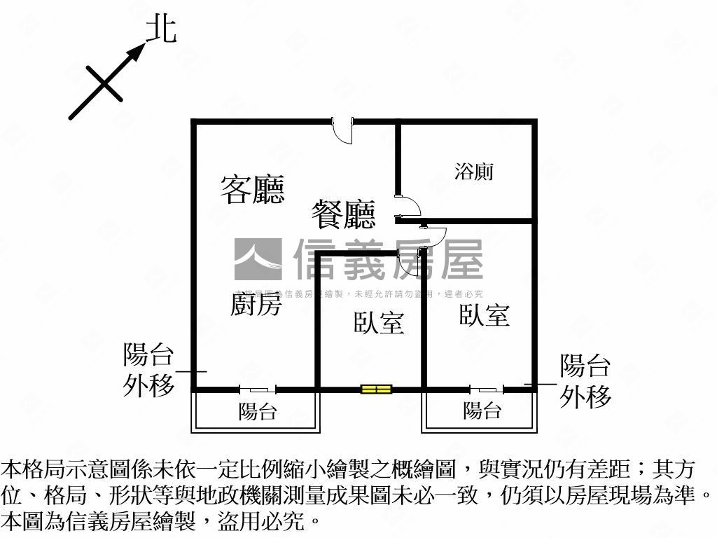 超美裝潢兩房平車房屋室內格局與周邊環境