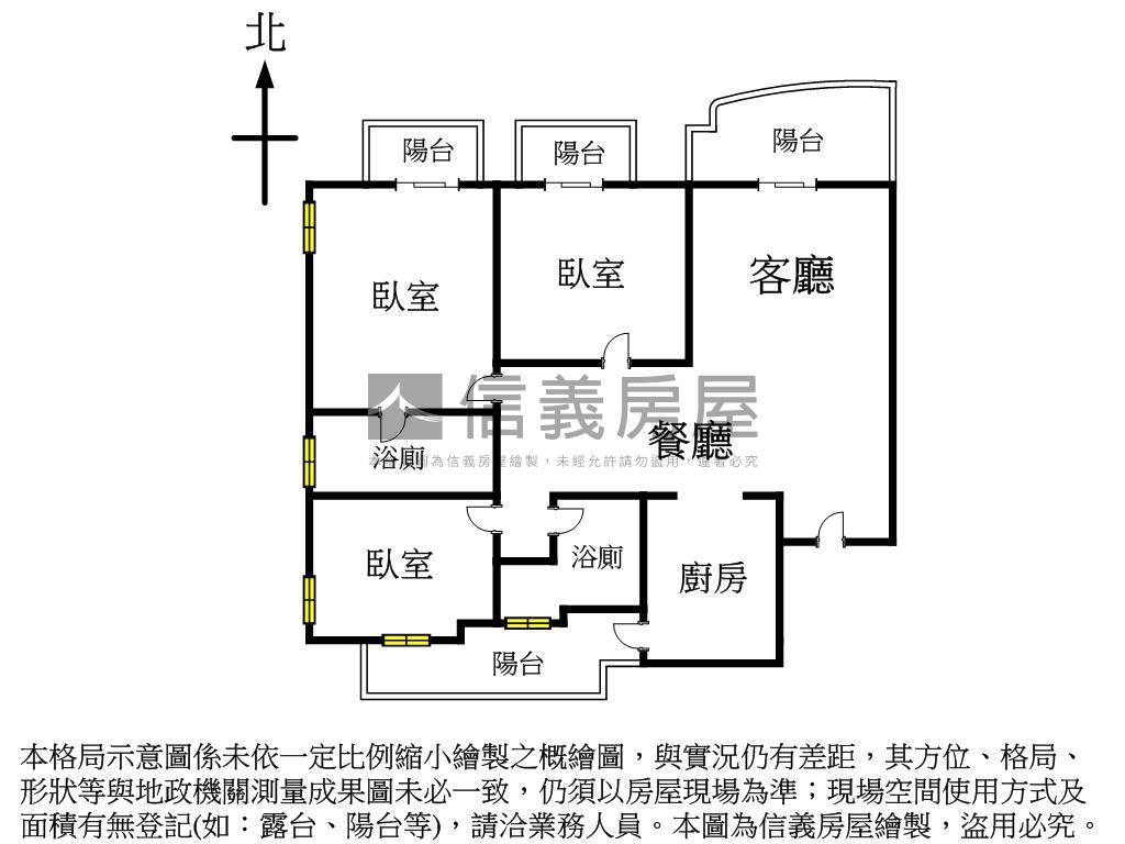 時光織錦高樓三房附車位房屋室內格局與周邊環境
