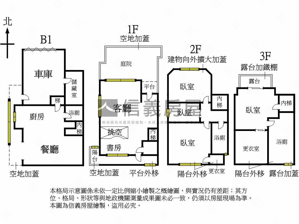 馥記山莊前段美墅房屋室內格局與周邊環境