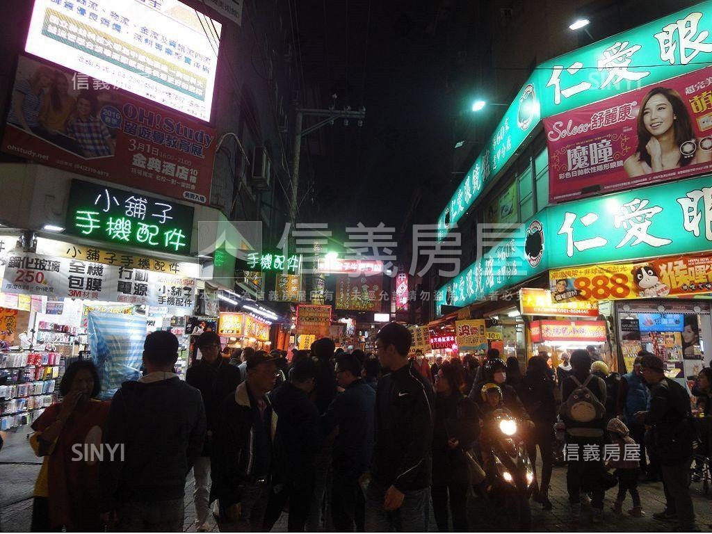正逢甲商圈黃金地段金店面房屋室內格局與周邊環境