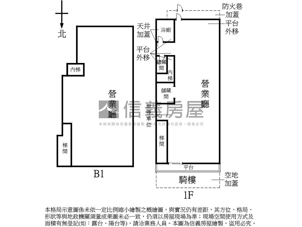 正民權東連鎖金店面房屋室內格局與周邊環境
