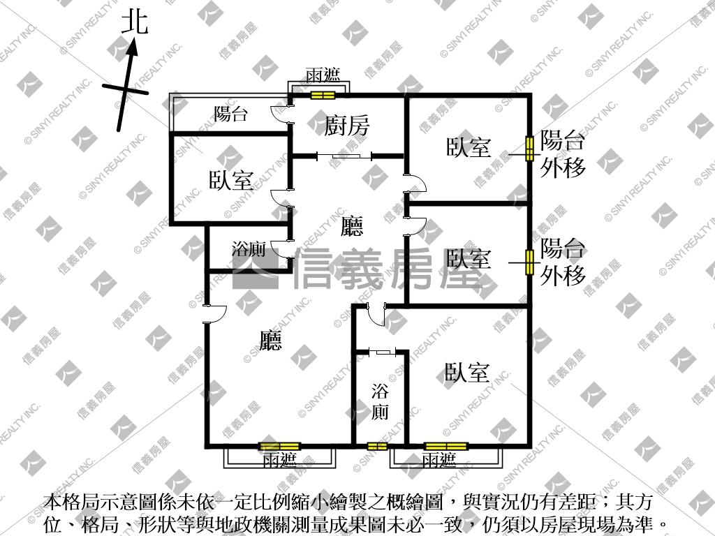 伊登花園夢想４房車位房屋室內格局與周邊環境