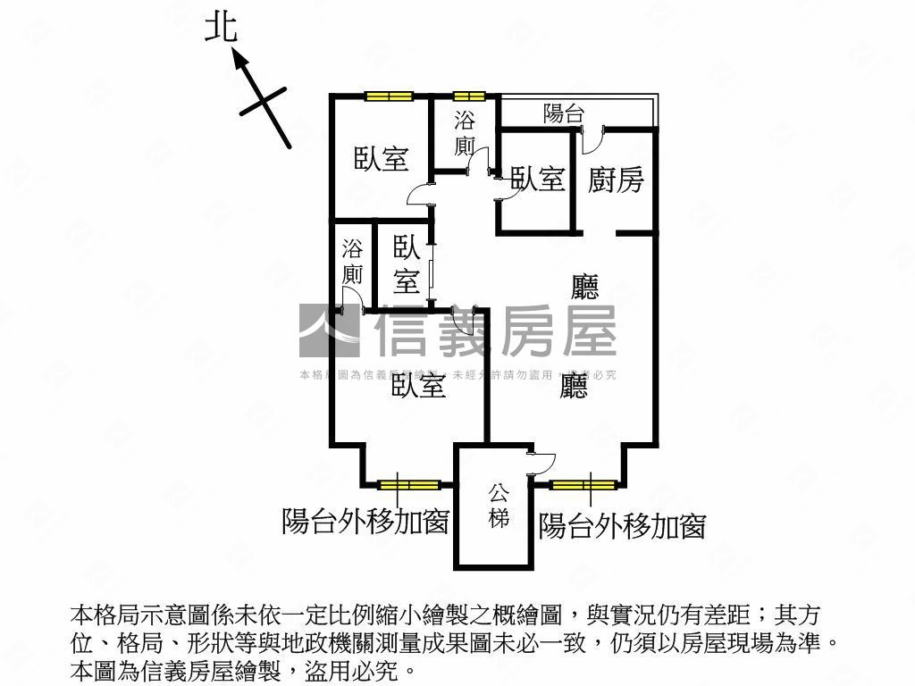 葫洲大空間四房三樓美寓房屋室內格局與周邊環境