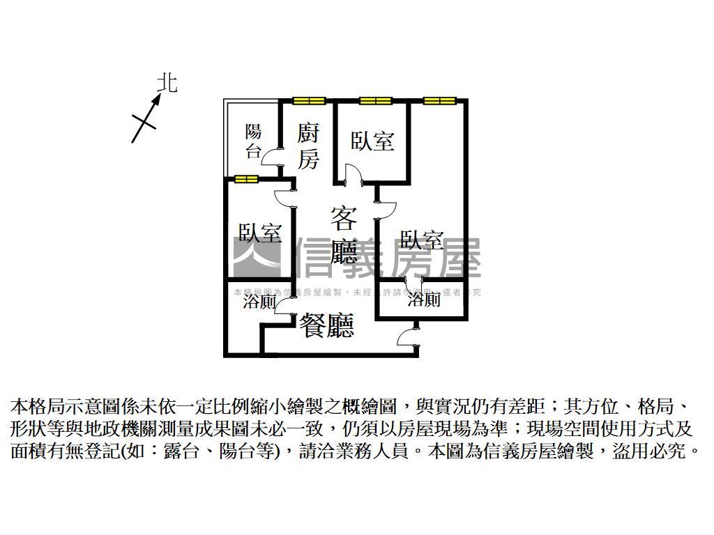 遠雄明日讚次頂樓視野三房房屋室內格局與周邊環境