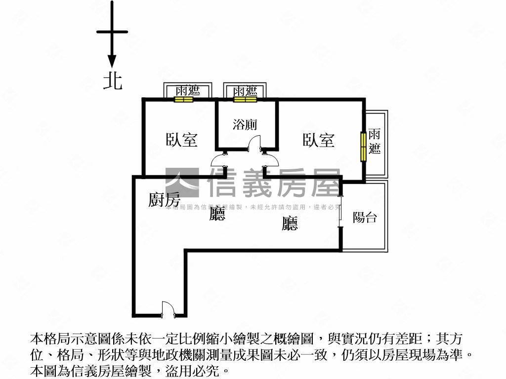 允將康活大兩房雙平車房屋室內格局與周邊環境