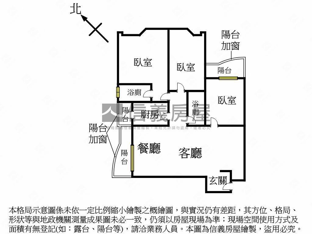 近大遠百三房車位房屋室內格局與周邊環境